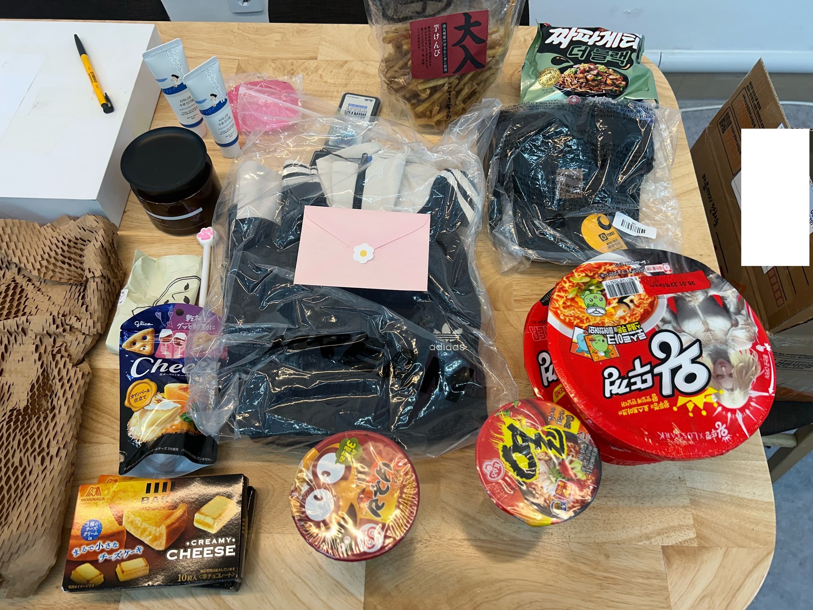 Gift - Clothes, Snacks, Ramen, Cosmetics